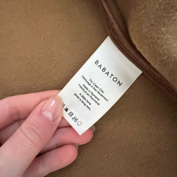 Babaton Stedman Wool Coat - Camel - XS - Picture 4 of 4